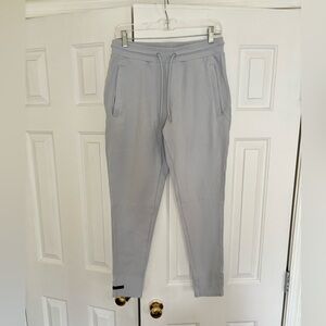 Alphabet Men's icy blue color Jogger Pants